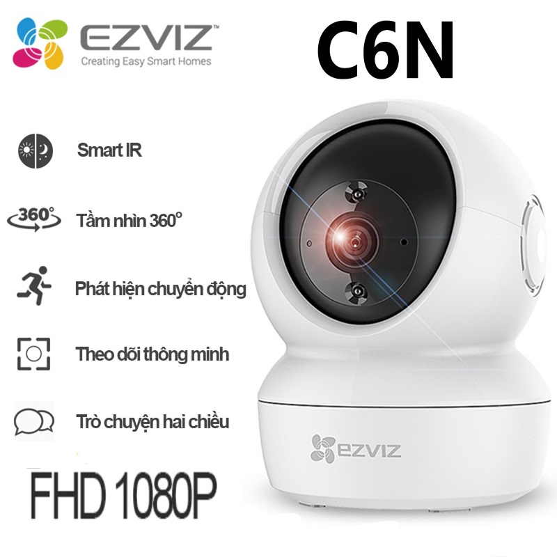 Phân phối Camera IP không dây 2.0 Megapixel EZVIZ C6N 1080P
