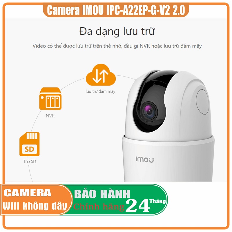 Camera wifi không dây IMOU IPC-A22EP-G-V2 2MP