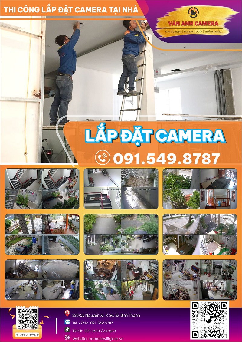 Thi công lắp đặt camera gia đình - văn phòng - nhà xưởng giá rẻ 03